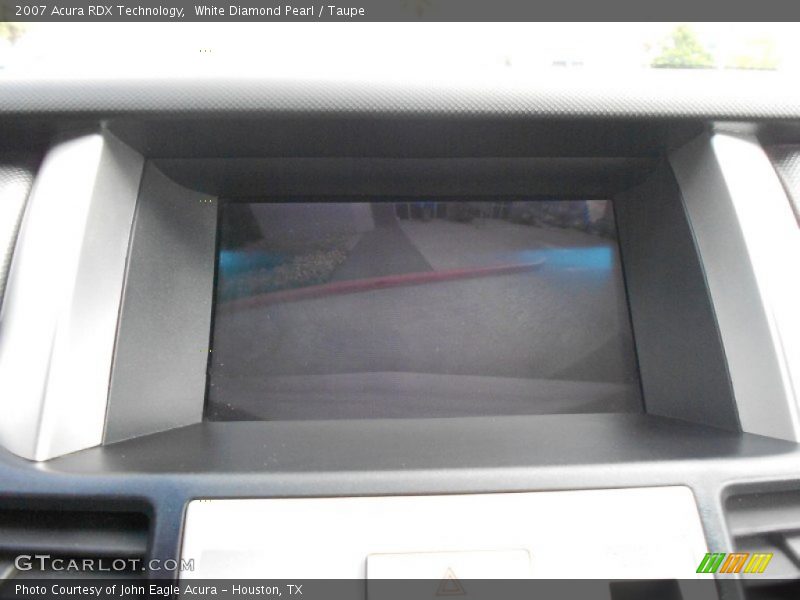 White Diamond Pearl / Taupe 2007 Acura RDX Technology