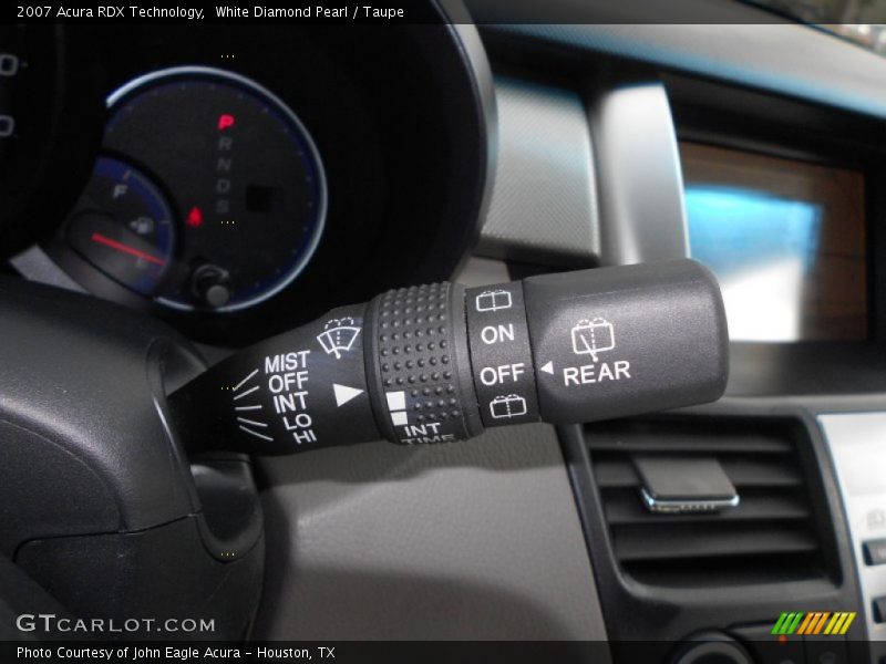 White Diamond Pearl / Taupe 2007 Acura RDX Technology