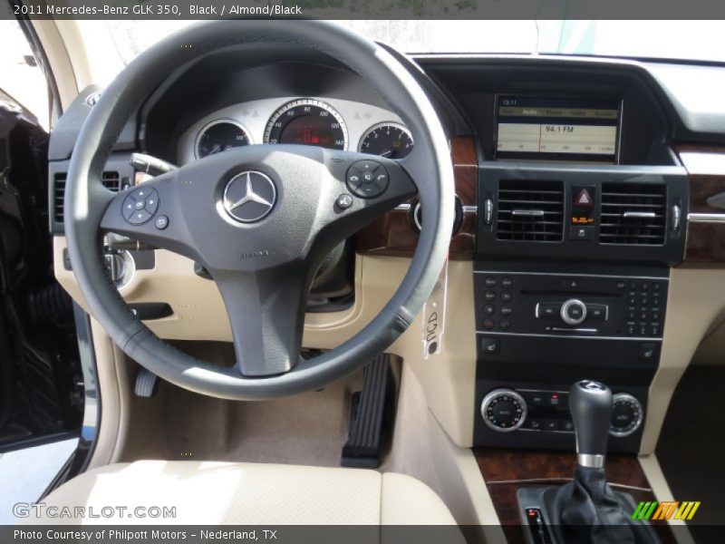 Black / Almond/Black 2011 Mercedes-Benz GLK 350