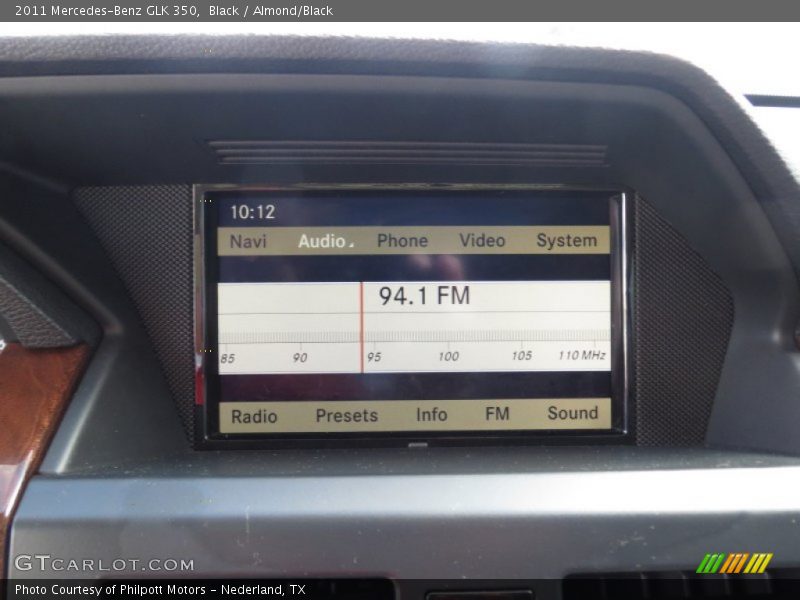 Black / Almond/Black 2011 Mercedes-Benz GLK 350