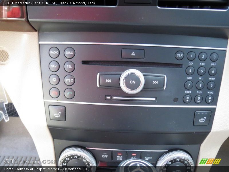 Black / Almond/Black 2011 Mercedes-Benz GLK 350