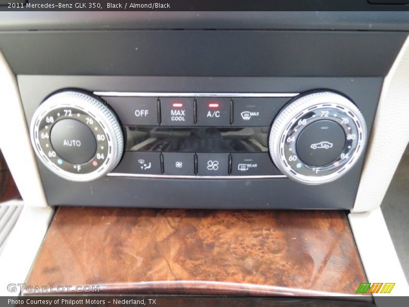 Black / Almond/Black 2011 Mercedes-Benz GLK 350