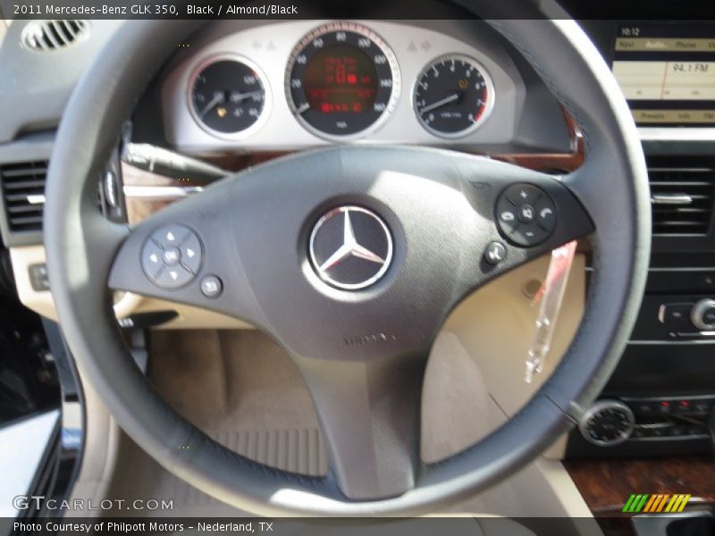 Black / Almond/Black 2011 Mercedes-Benz GLK 350