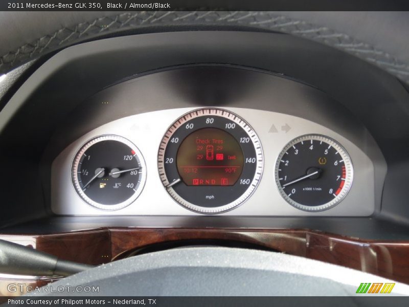 Black / Almond/Black 2011 Mercedes-Benz GLK 350