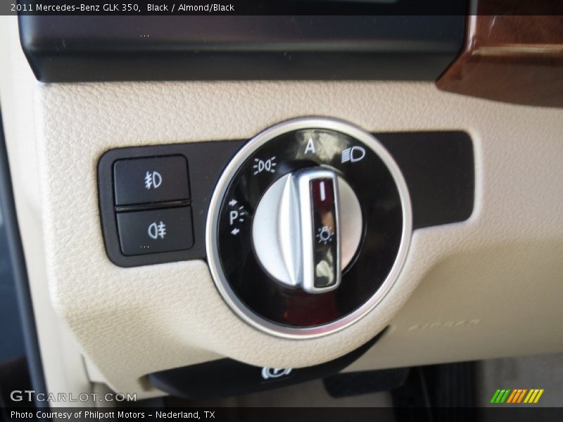 Black / Almond/Black 2011 Mercedes-Benz GLK 350