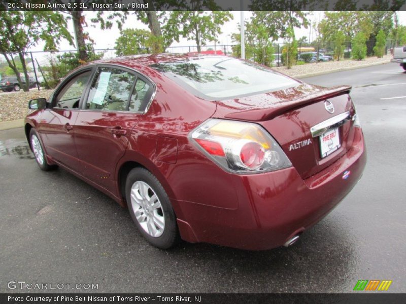 Tuscan Sun / Blond 2011 Nissan Altima 2.5 SL