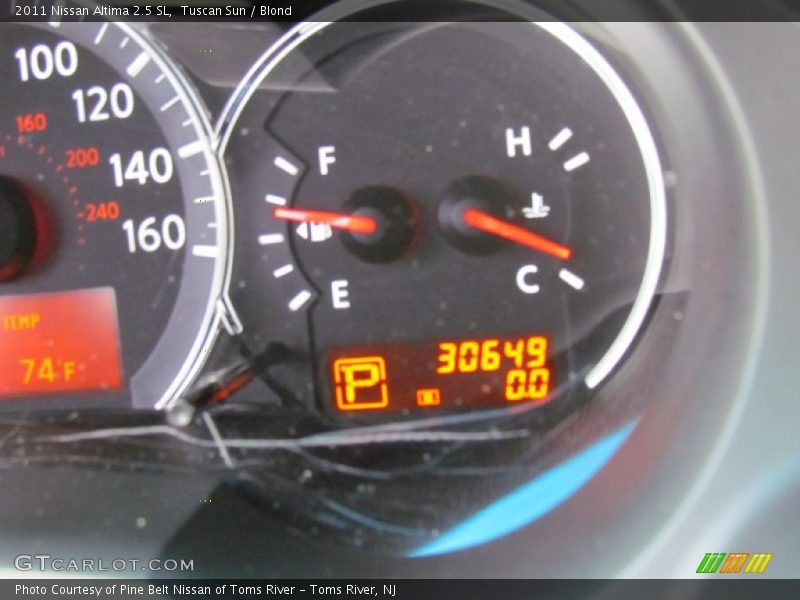 Tuscan Sun / Blond 2011 Nissan Altima 2.5 SL