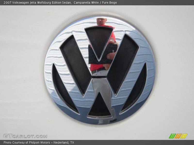 Campanella White / Pure Beige 2007 Volkswagen Jetta Wolfsburg Edition Sedan