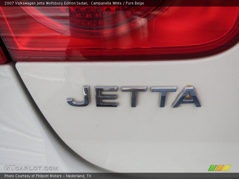Campanella White / Pure Beige 2007 Volkswagen Jetta Wolfsburg Edition Sedan