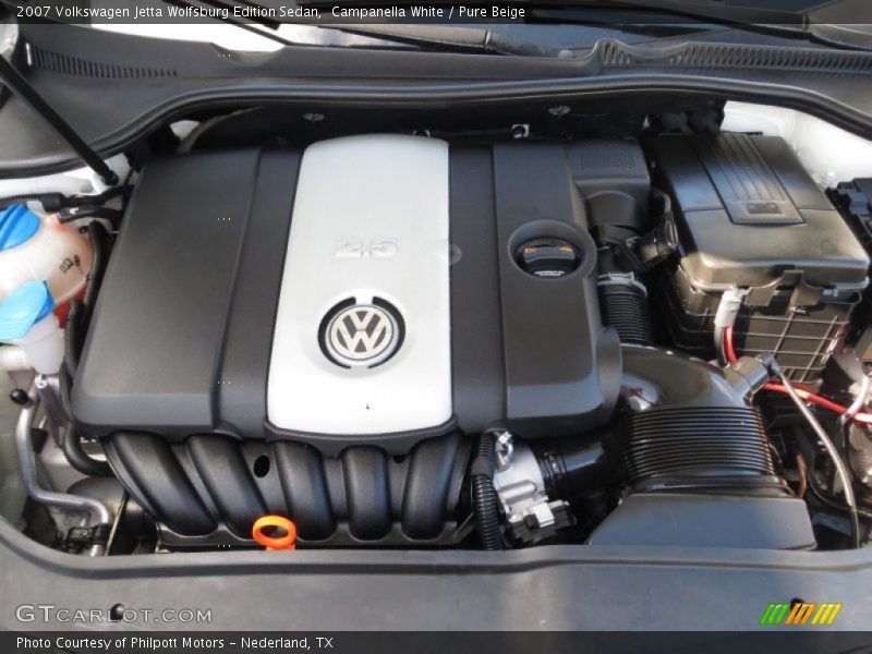 Campanella White / Pure Beige 2007 Volkswagen Jetta Wolfsburg Edition Sedan
