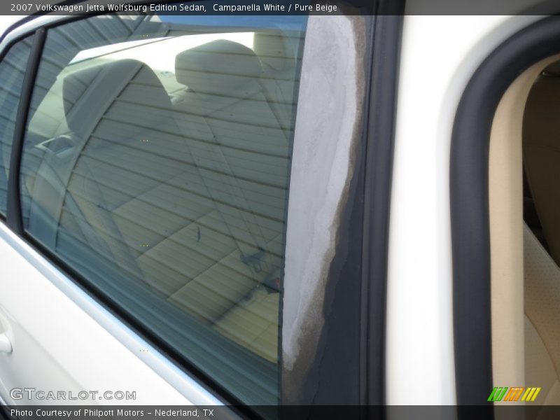 Campanella White / Pure Beige 2007 Volkswagen Jetta Wolfsburg Edition Sedan