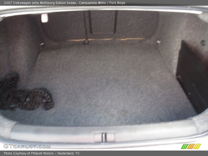 Campanella White / Pure Beige 2007 Volkswagen Jetta Wolfsburg Edition Sedan
