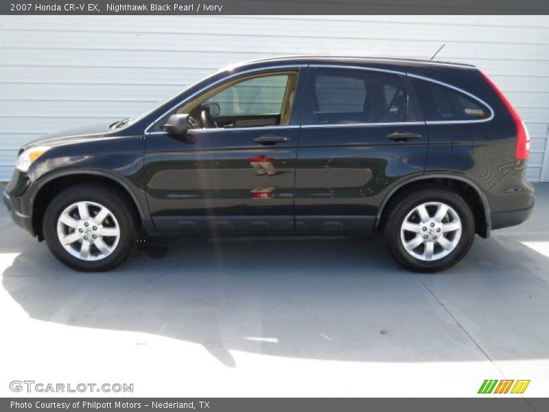 Nighthawk Black Pearl / Ivory 2007 Honda CR-V EX