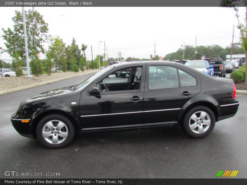 Black / Black 2005 Volkswagen Jetta GLS Sedan