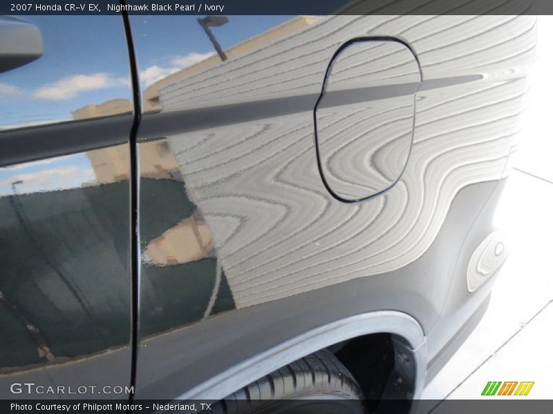 Nighthawk Black Pearl / Ivory 2007 Honda CR-V EX