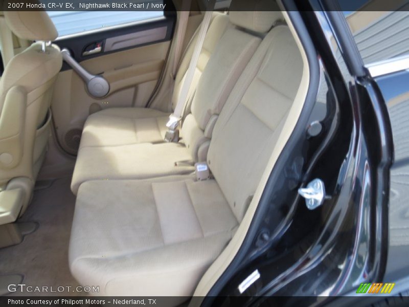 Nighthawk Black Pearl / Ivory 2007 Honda CR-V EX