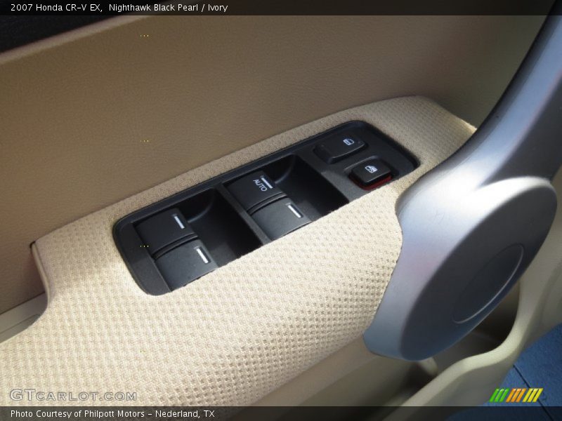 Nighthawk Black Pearl / Ivory 2007 Honda CR-V EX