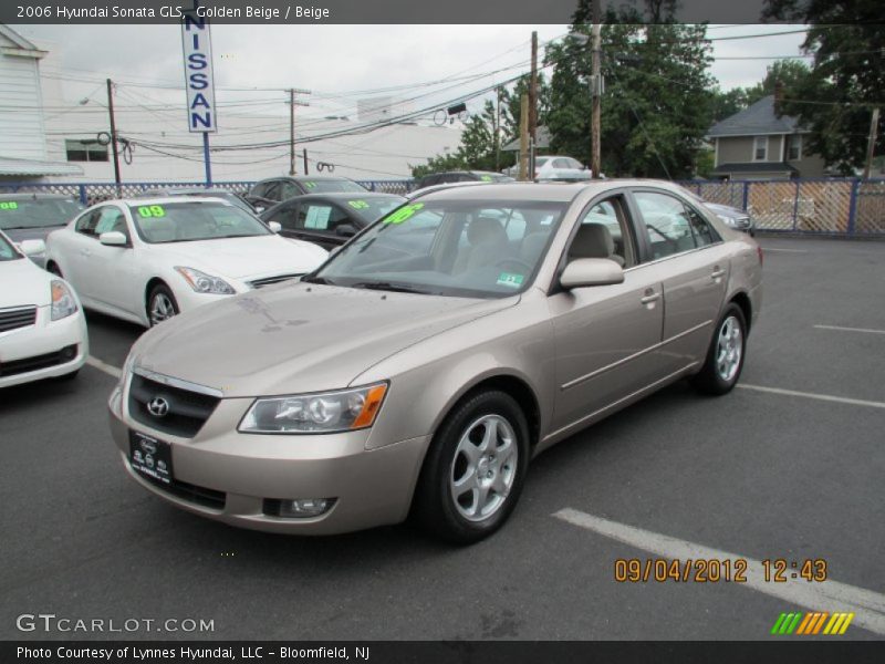 Golden Beige / Beige 2006 Hyundai Sonata GLS