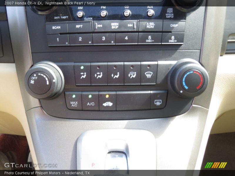 Nighthawk Black Pearl / Ivory 2007 Honda CR-V EX