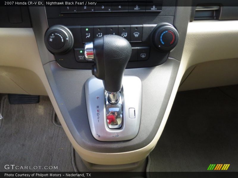 Nighthawk Black Pearl / Ivory 2007 Honda CR-V EX