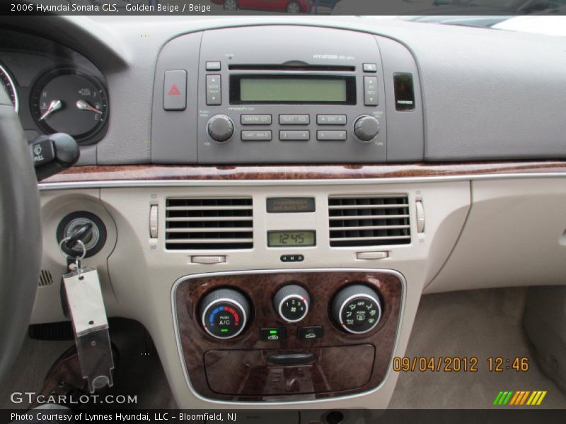 Golden Beige / Beige 2006 Hyundai Sonata GLS