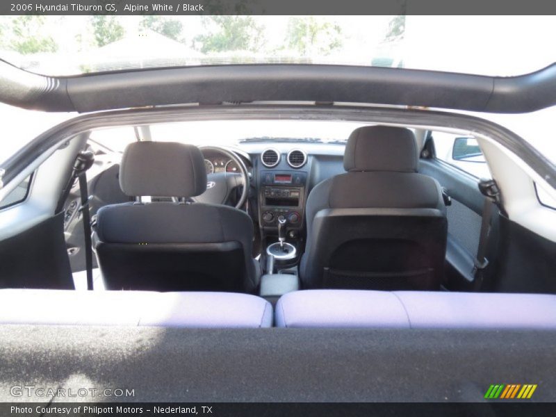 Alpine White / Black 2006 Hyundai Tiburon GS
