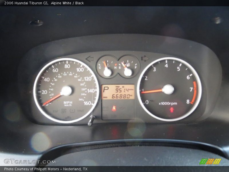  2006 Tiburon GS GS Gauges