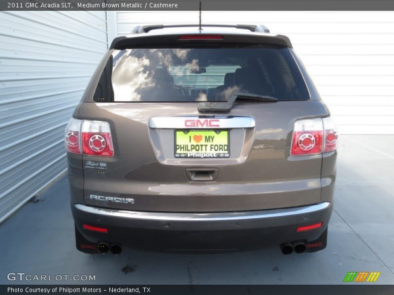 Medium Brown Metallic / Cashmere 2011 GMC Acadia SLT