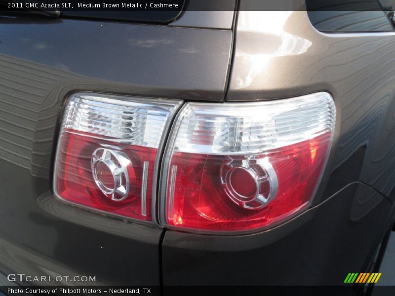 Medium Brown Metallic / Cashmere 2011 GMC Acadia SLT