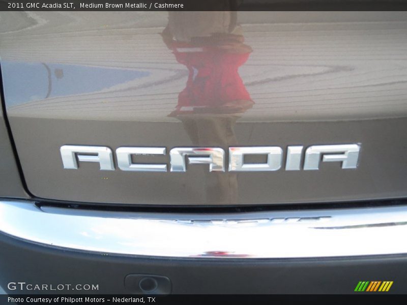 Medium Brown Metallic / Cashmere 2011 GMC Acadia SLT