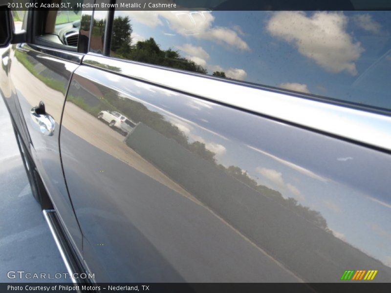 Medium Brown Metallic / Cashmere 2011 GMC Acadia SLT