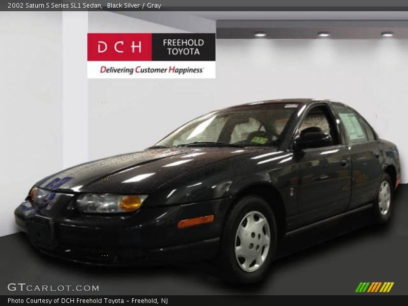 Black Silver / Gray 2002 Saturn S Series SL1 Sedan