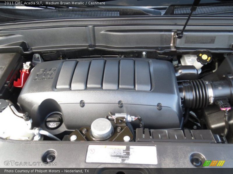 Medium Brown Metallic / Cashmere 2011 GMC Acadia SLT