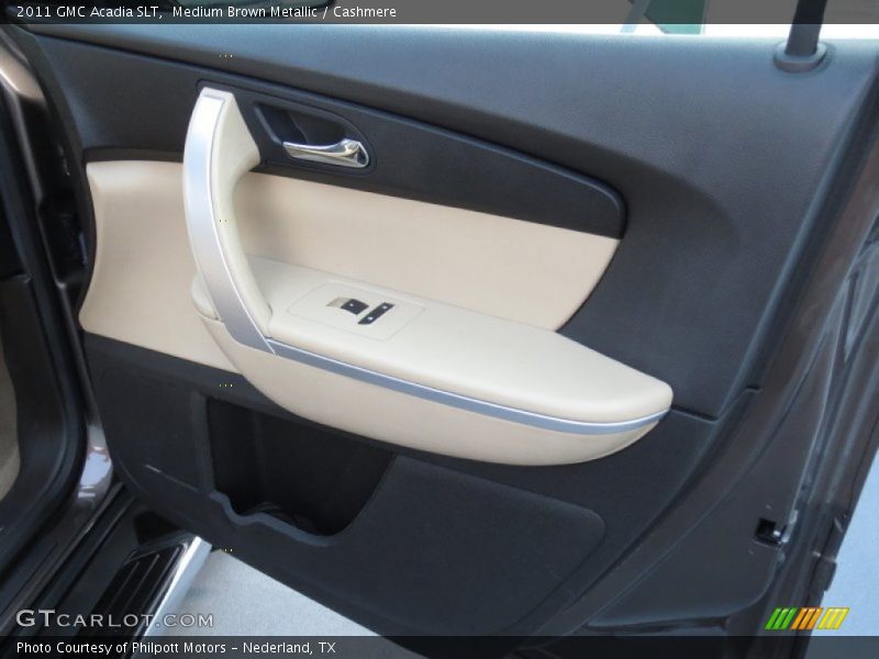 Medium Brown Metallic / Cashmere 2011 GMC Acadia SLT