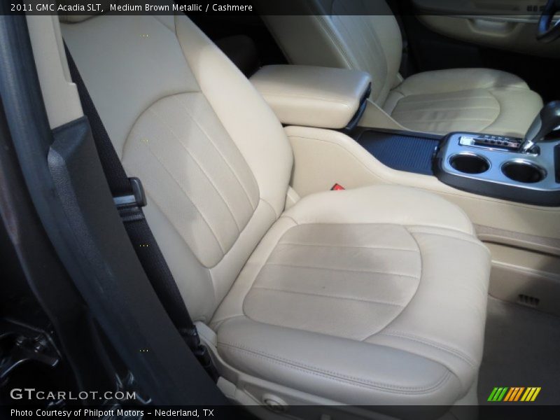 Medium Brown Metallic / Cashmere 2011 GMC Acadia SLT