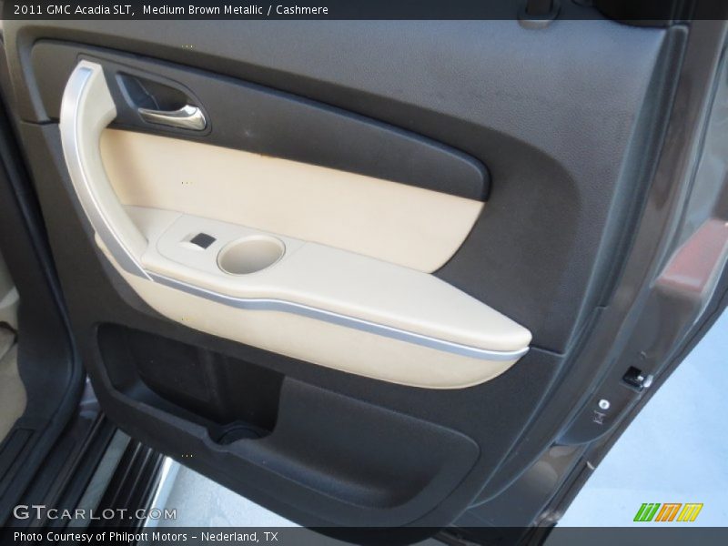 Medium Brown Metallic / Cashmere 2011 GMC Acadia SLT