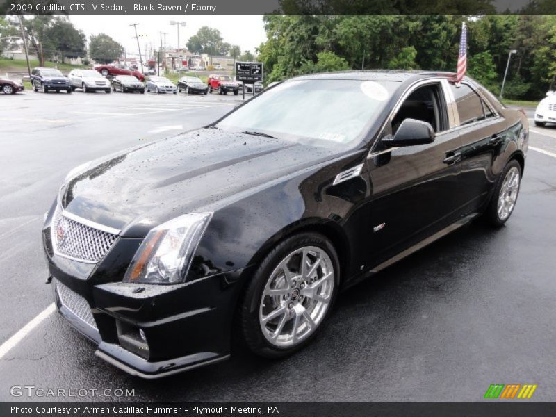 Black Raven / Ebony 2009 Cadillac CTS -V Sedan