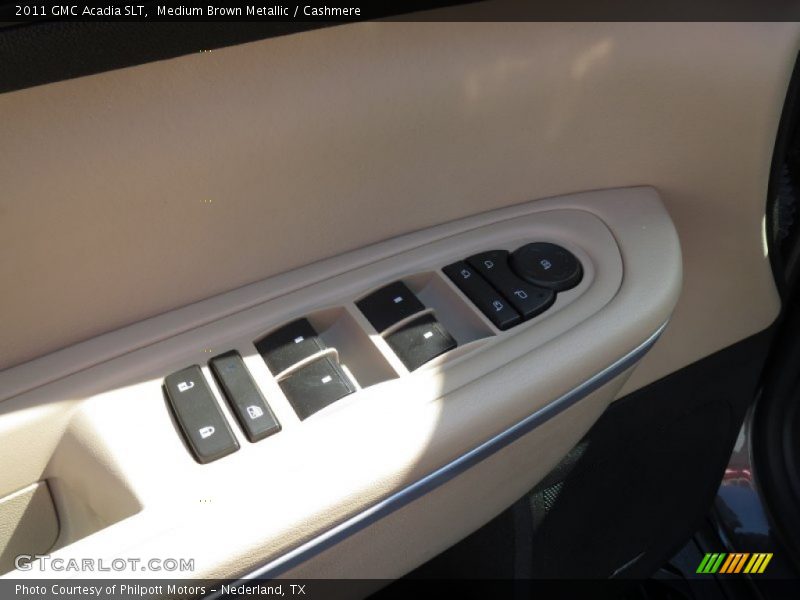 Medium Brown Metallic / Cashmere 2011 GMC Acadia SLT
