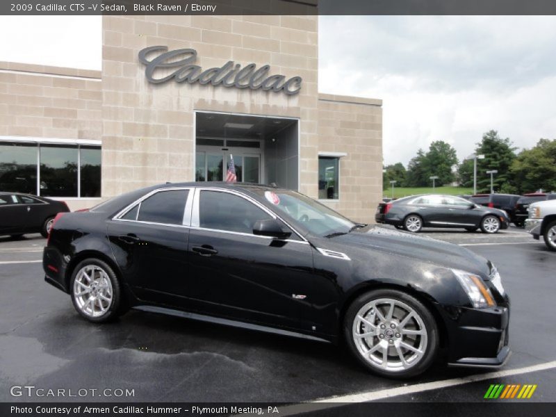 Black Raven / Ebony 2009 Cadillac CTS -V Sedan