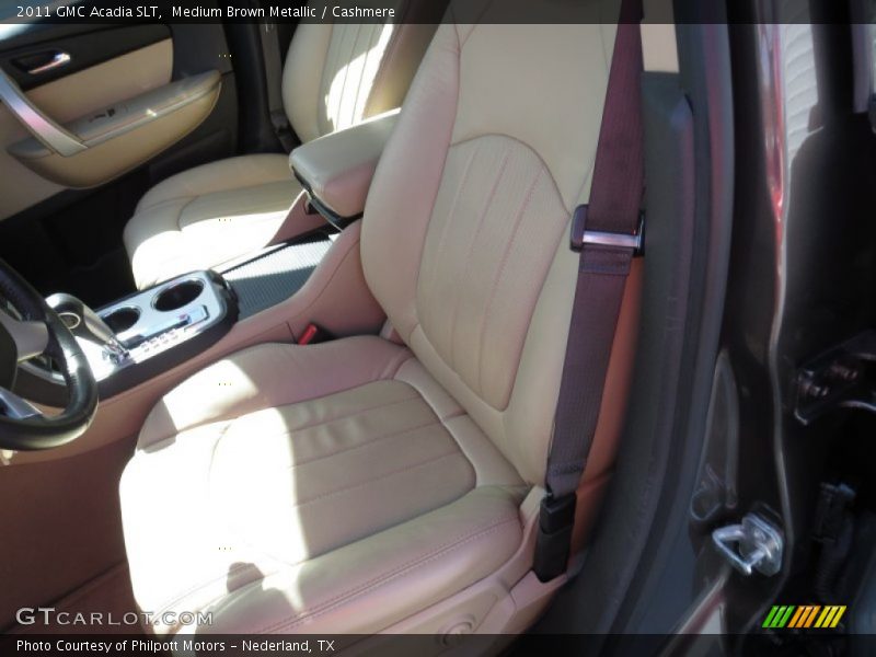 Medium Brown Metallic / Cashmere 2011 GMC Acadia SLT