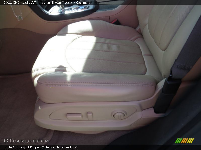 Medium Brown Metallic / Cashmere 2011 GMC Acadia SLT