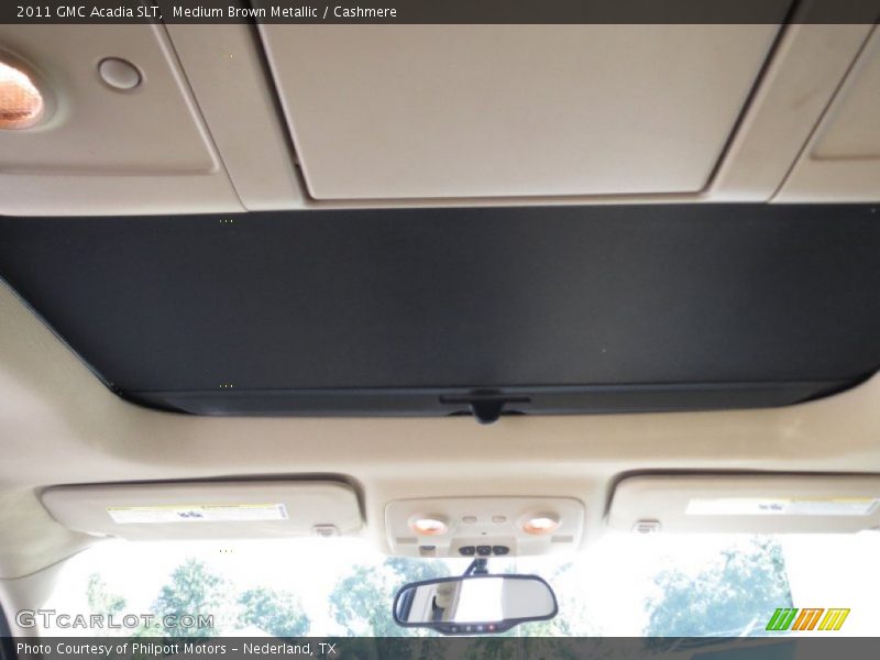 Medium Brown Metallic / Cashmere 2011 GMC Acadia SLT