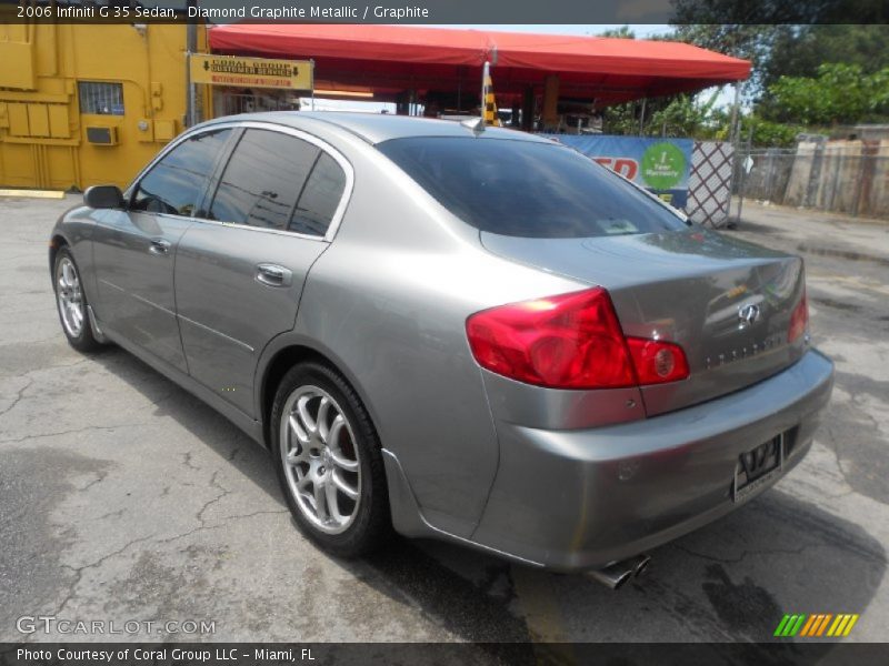 Diamond Graphite Metallic / Graphite 2006 Infiniti G 35 Sedan