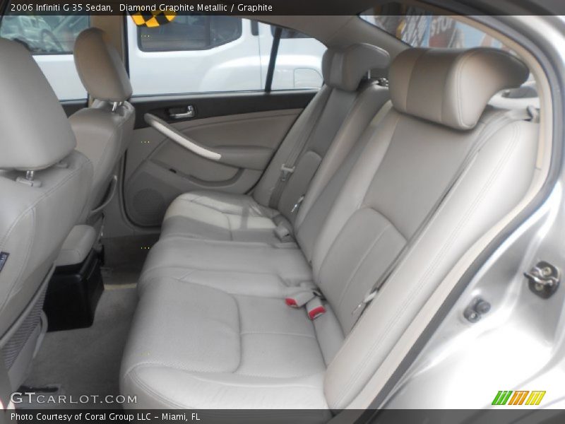 Diamond Graphite Metallic / Graphite 2006 Infiniti G 35 Sedan