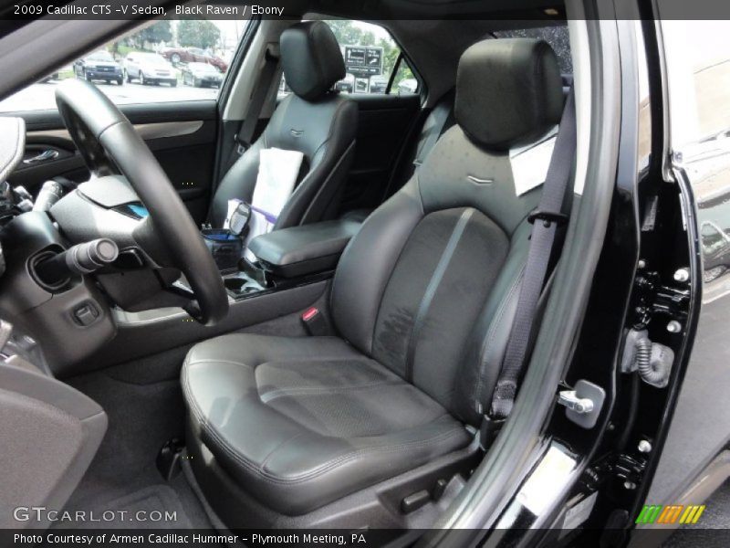 Black Raven / Ebony 2009 Cadillac CTS -V Sedan