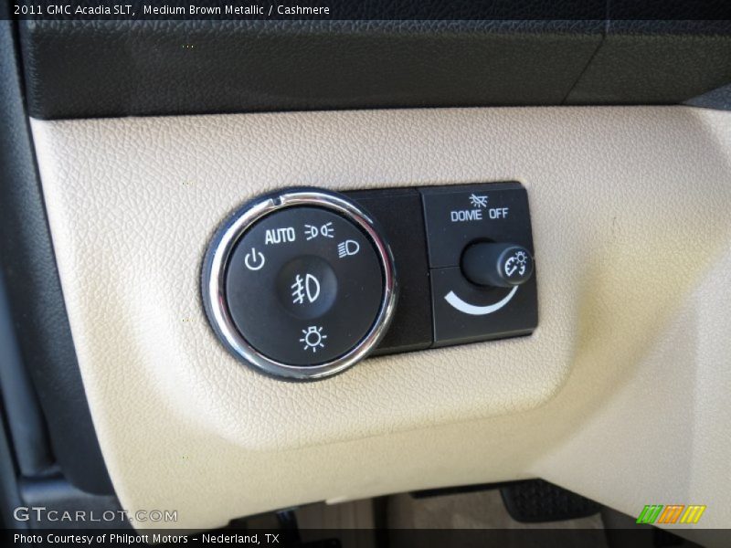 Medium Brown Metallic / Cashmere 2011 GMC Acadia SLT