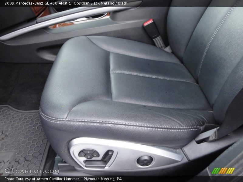 Obsidian Black Metallic / Black 2009 Mercedes-Benz GL 450 4Matic