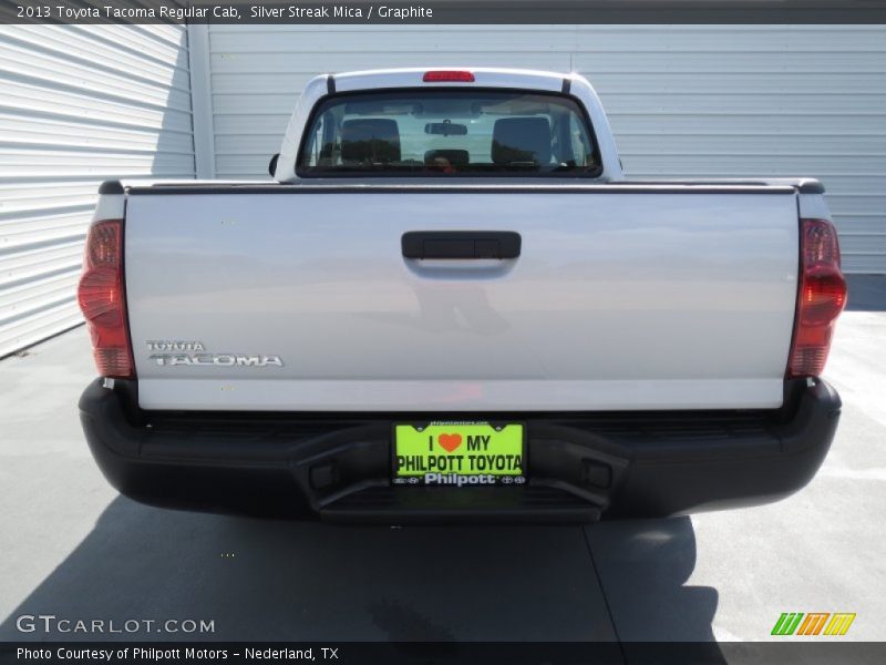 Silver Streak Mica / Graphite 2013 Toyota Tacoma Regular Cab