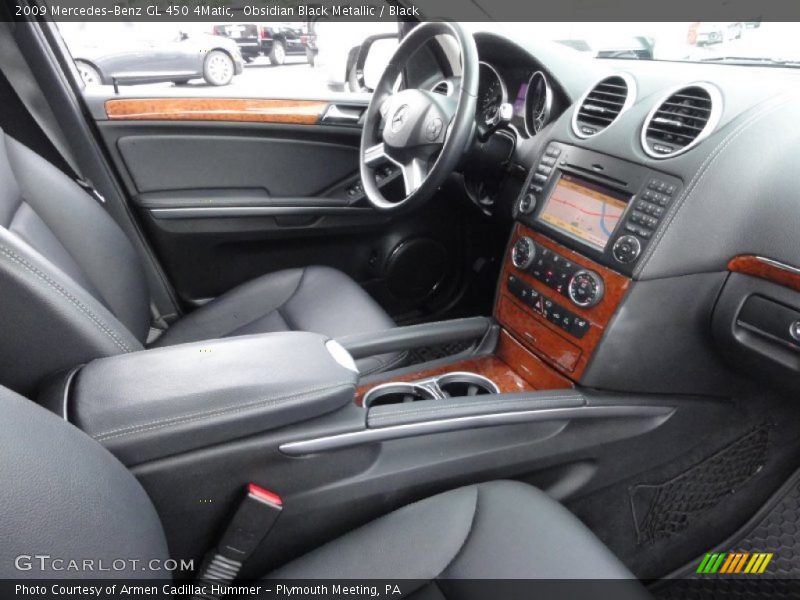Obsidian Black Metallic / Black 2009 Mercedes-Benz GL 450 4Matic