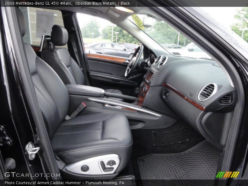 Obsidian Black Metallic / Black 2009 Mercedes-Benz GL 450 4Matic